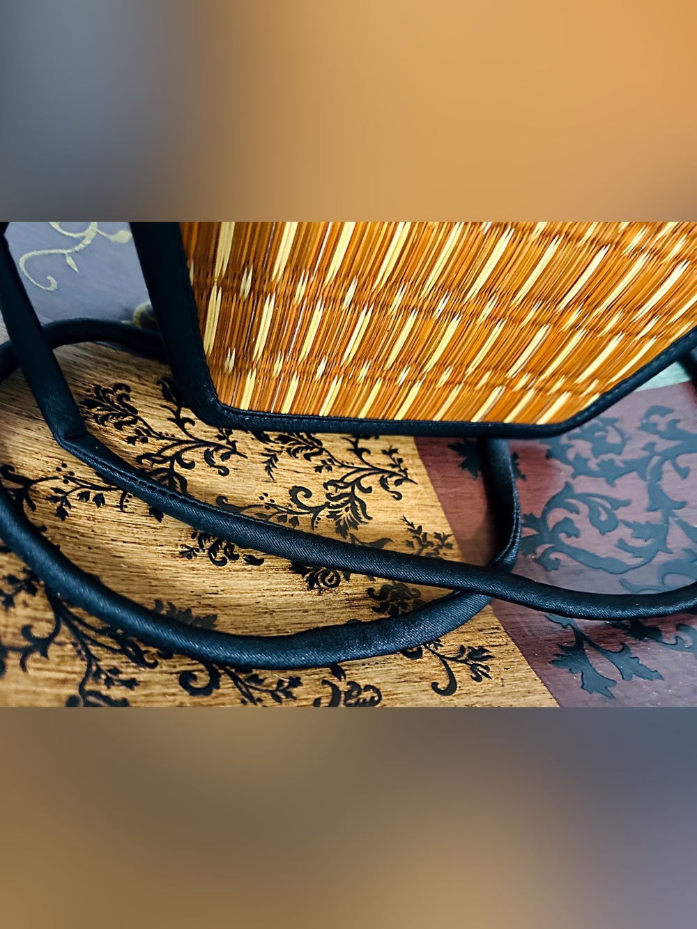 Woven Orange Women’s Purse - Picture 8 of 16